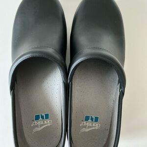 Dansko Classic Black Slip-On Clogs